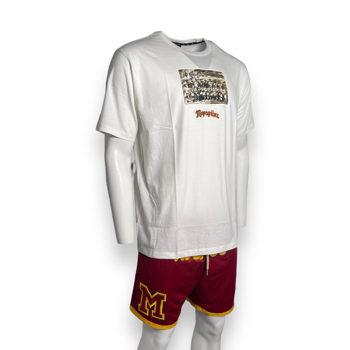 INDIOS Bone White Retro Team Tee