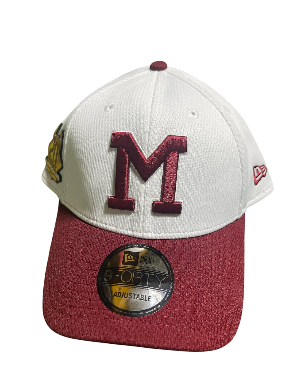 INDIOS x NEW ERA 9FORTY White  20 CHAMPIONSHIP SE Snapback CURVED