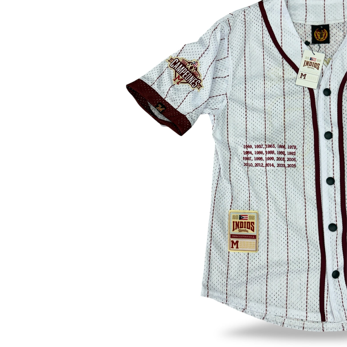 INDIOS x DLAB SE White 20th Championship Mesh Jersey