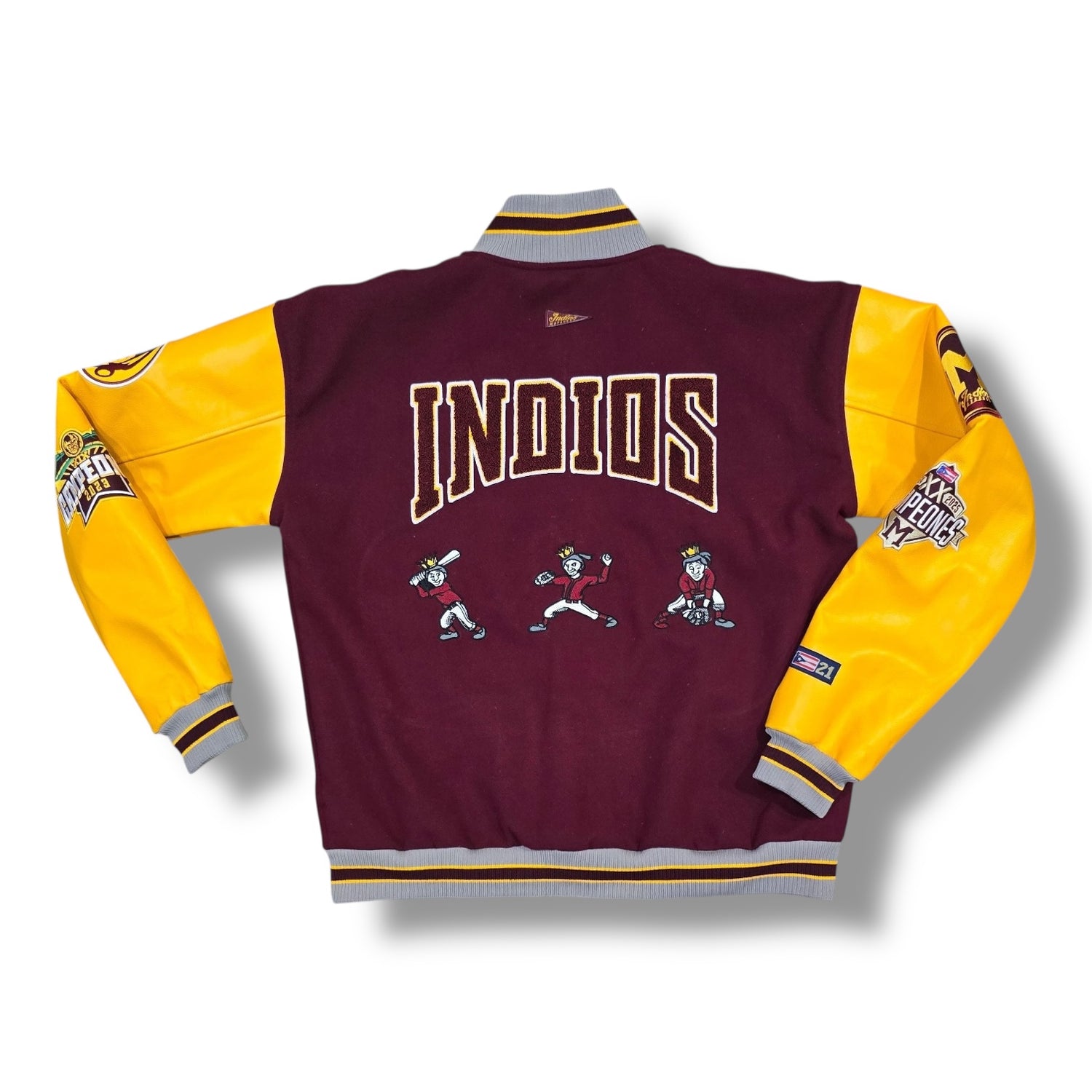 INDIOS X DLAB – Varsity Jacket “Campeonato #20” (2024-2025)