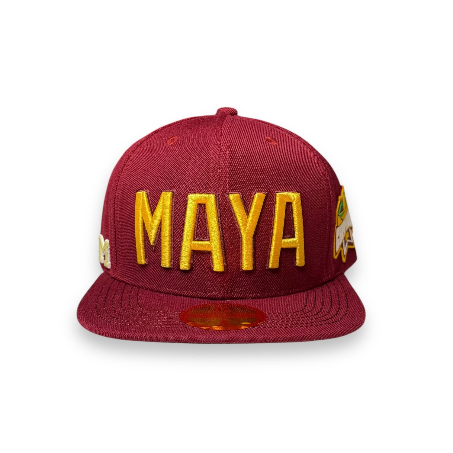 INDIOS DE MAYAGÜEZ x DLAB BURGUNDY SNAPBACK "MAYA" EDITION
