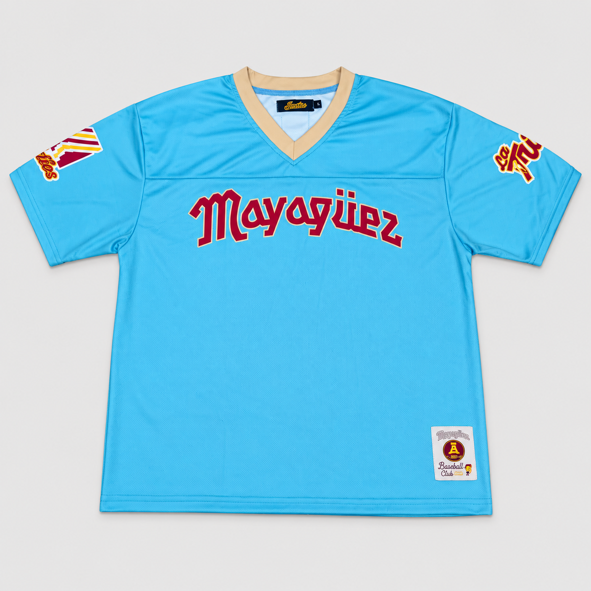MAYAGUEZ BLUE RETRO JERSEY