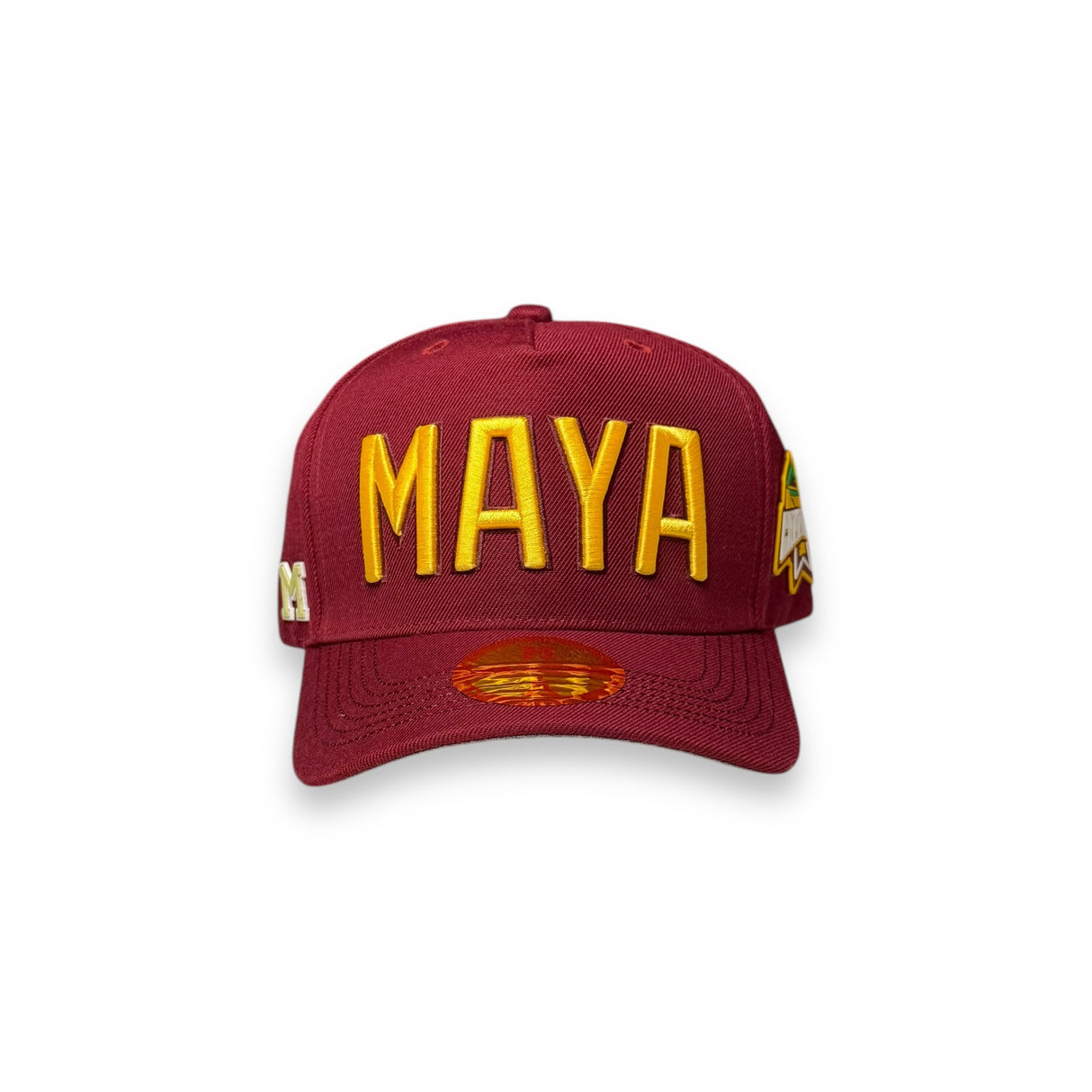 INDIOS DE MAYAGÜEZ x DLAB BURGUNDY SNAPBACK "MAYA" EDITION