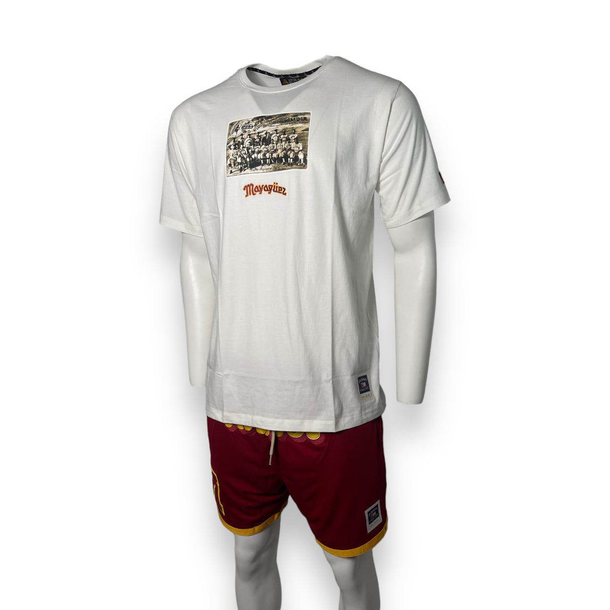 INDIOS Bone White Retro Team Tee