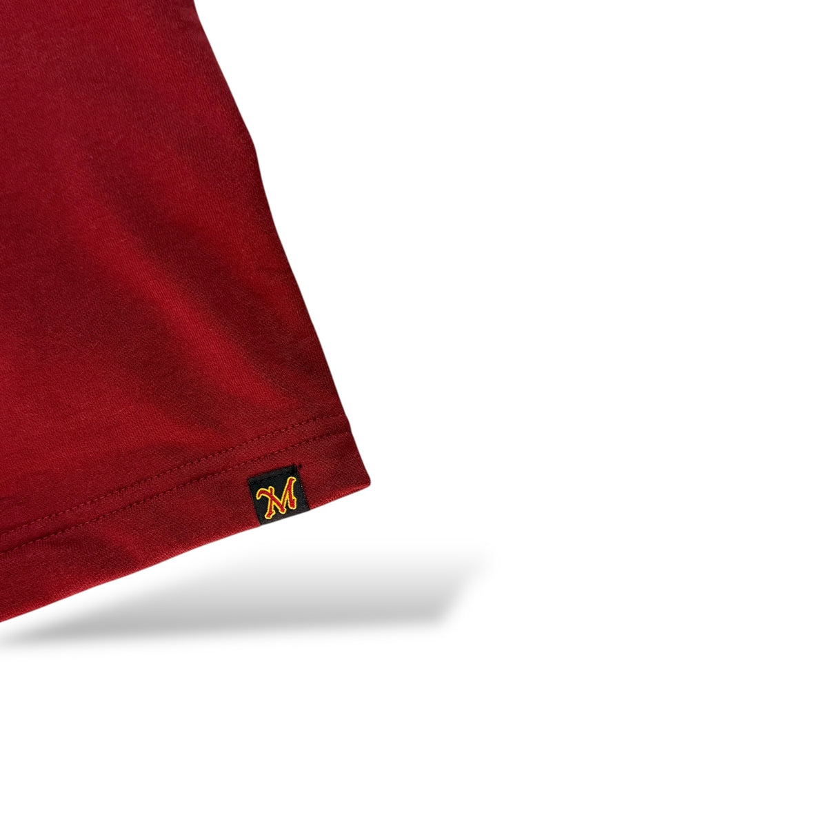 INDIOS X DLAB French Terry Oversized Shorts (Burgundy)