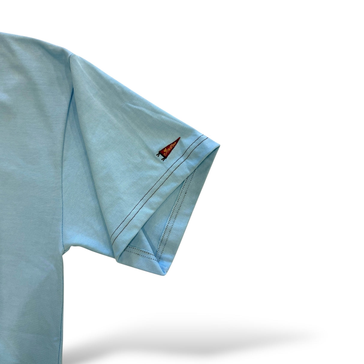 INDIOS x DLAB Heavyweight Oversized Boxy Fit Embossed M Tee (Powder Blue)