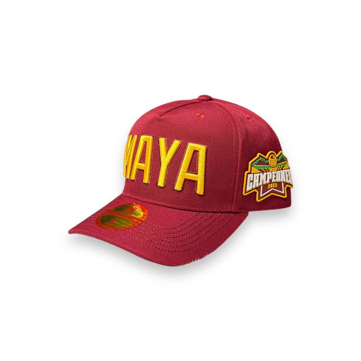 INDIOS DE MAYAGÜEZ x DLAB BURGUNDY SNAPBACK "MAYA" EDITION