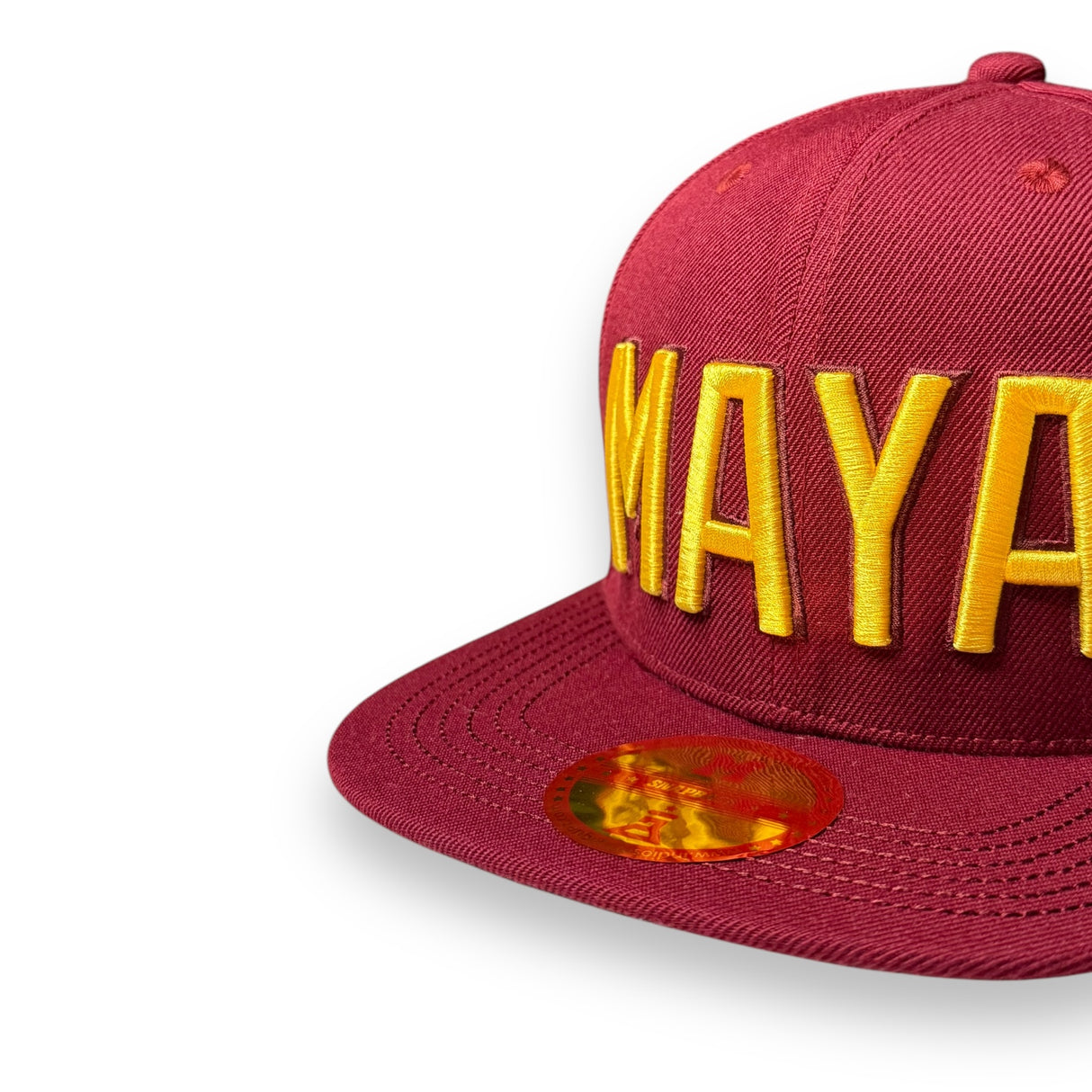 INDIOS DE MAYAGÜEZ x DLAB BURGUNDY SNAPBACK "MAYA" EDITION