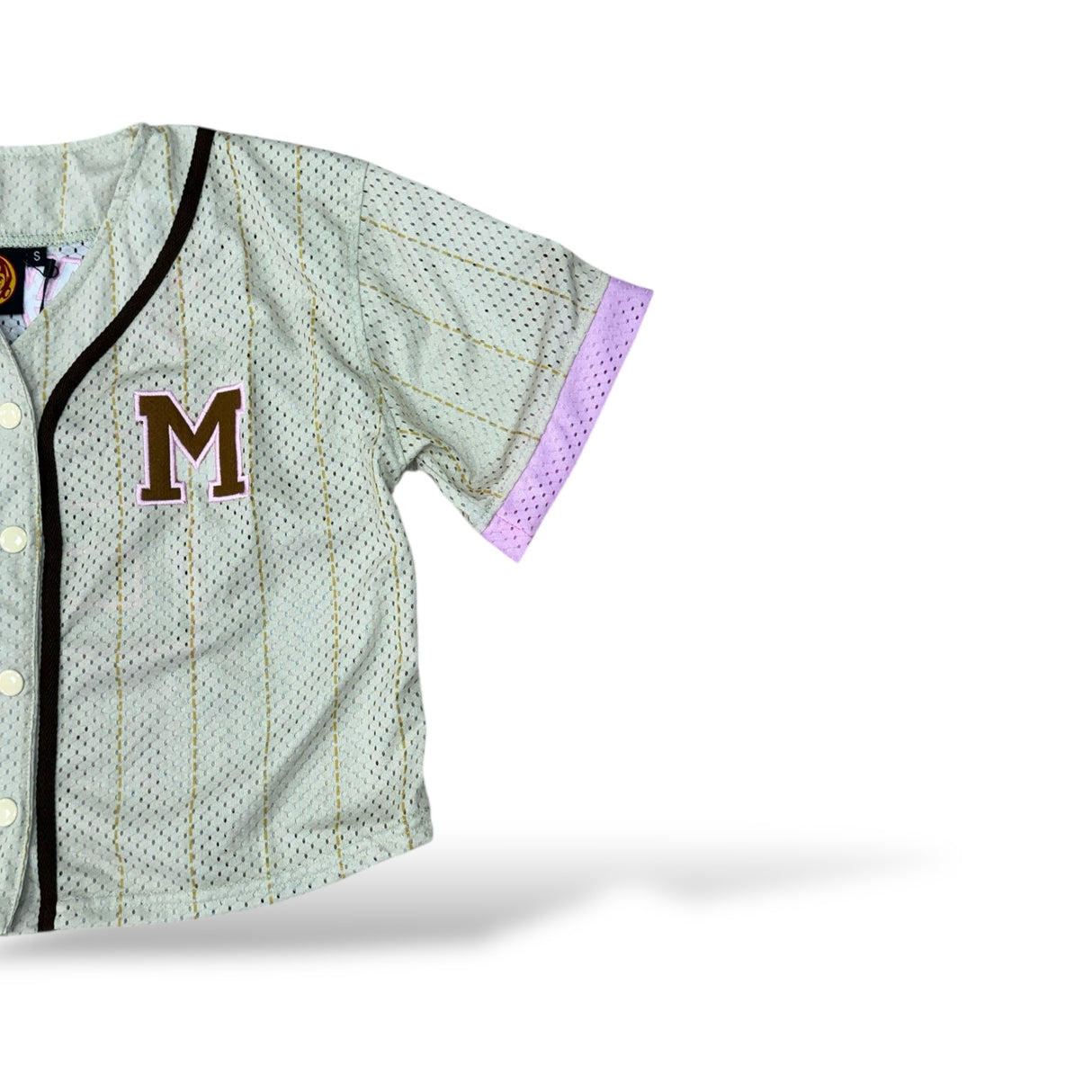 INDIOS x DLAB Women’s SE Cream Crop Top 20th Championship Mesh Jersey