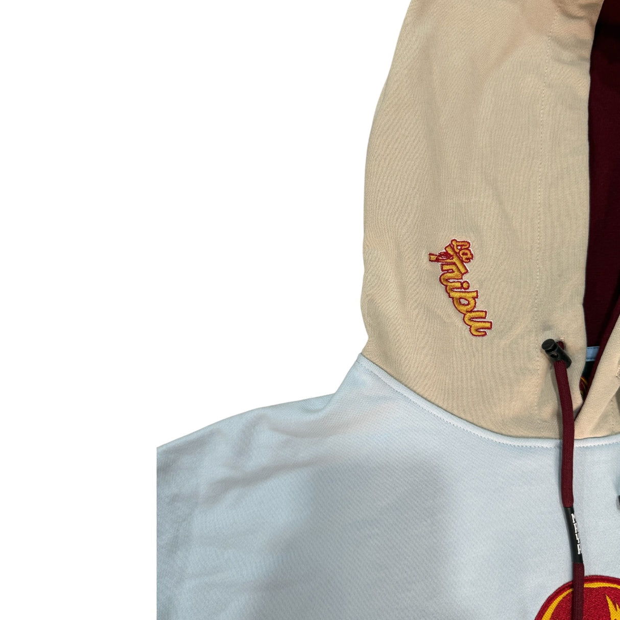 INDIOS X DLAB OVERSIZED HOODIE “BASEBALL CLUB” (SKY BLUE/IVORY)