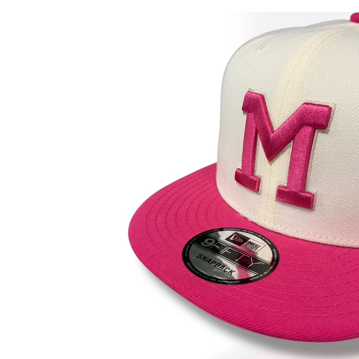 INDIOS x NEW ERA 9FIFTY FUSCIA/CREAM/GREY SE Snapback