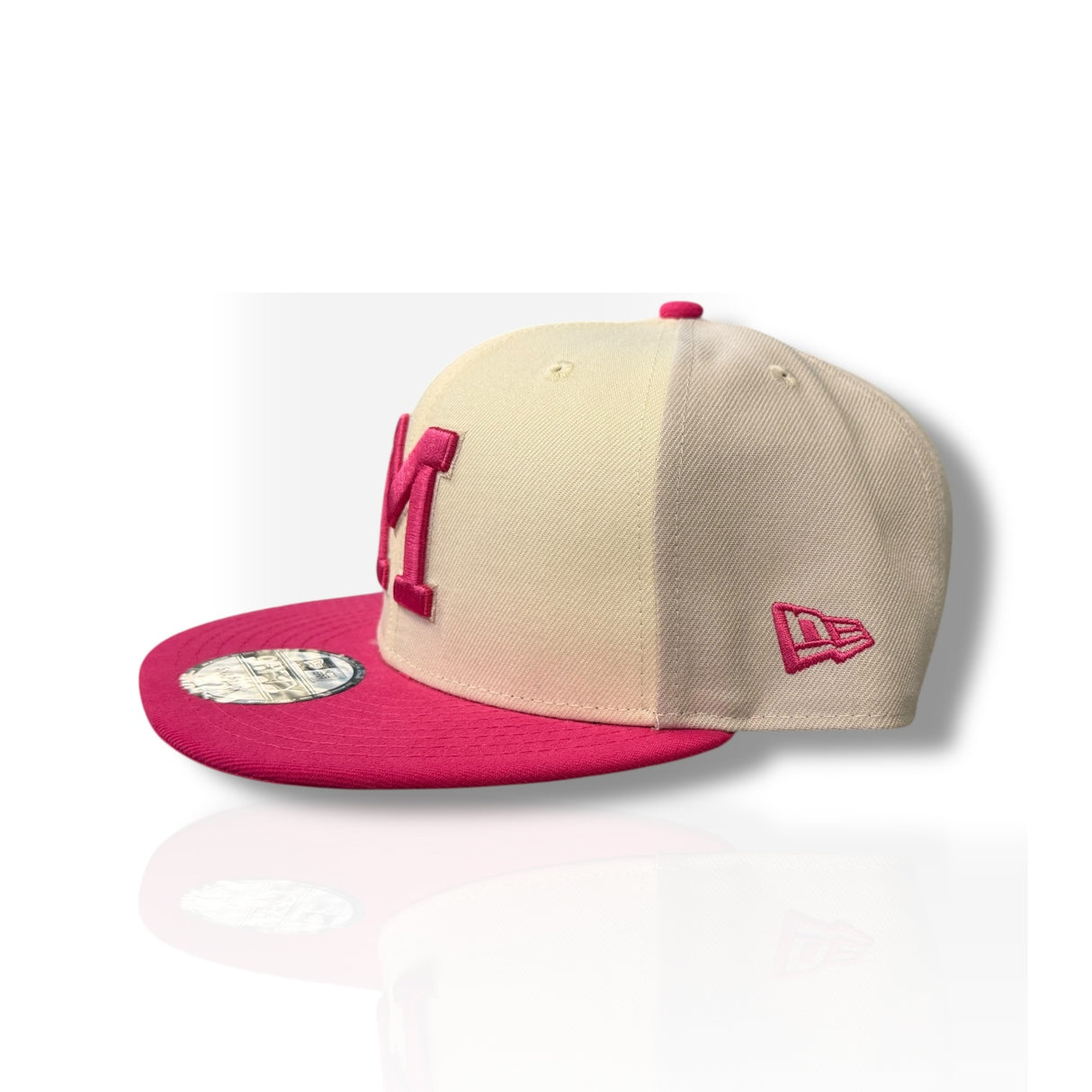 INDIOS x NEW ERA 9FIFTY FUSCIA/CREAM/GREY SE Snapback