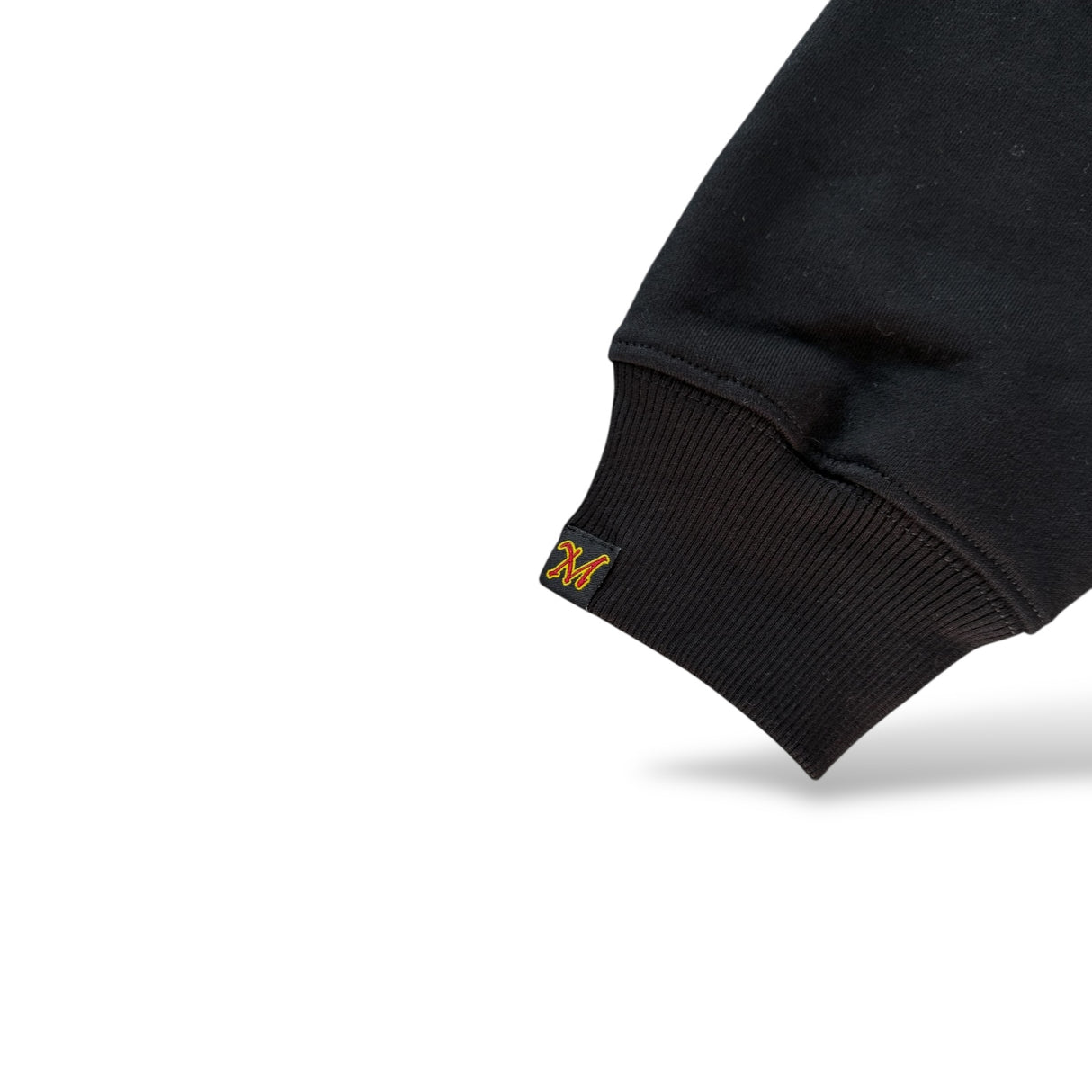 INDIOS X DLAB Embossed M French Terry Oversized PullOver (Black)