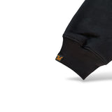 INDIOS X DLAB Embossed M French Terry Oversized PullOver (Black)