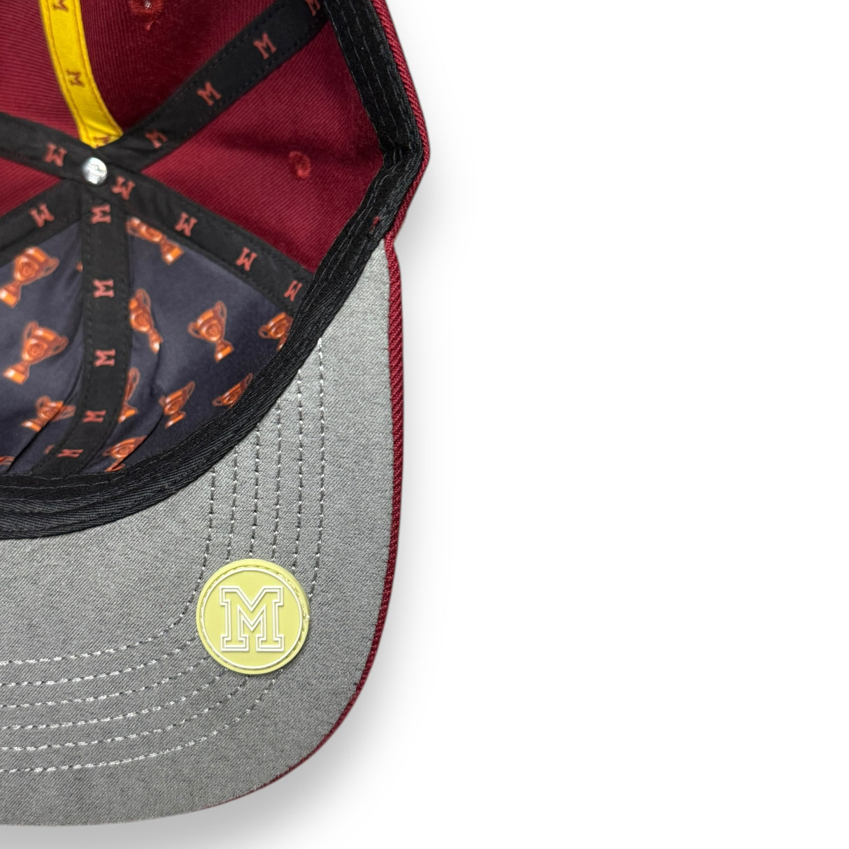 INDIOS DE MAYAGÜEZ x DLAB BURGUNDY SNAPBACK "MAYA" EDITION