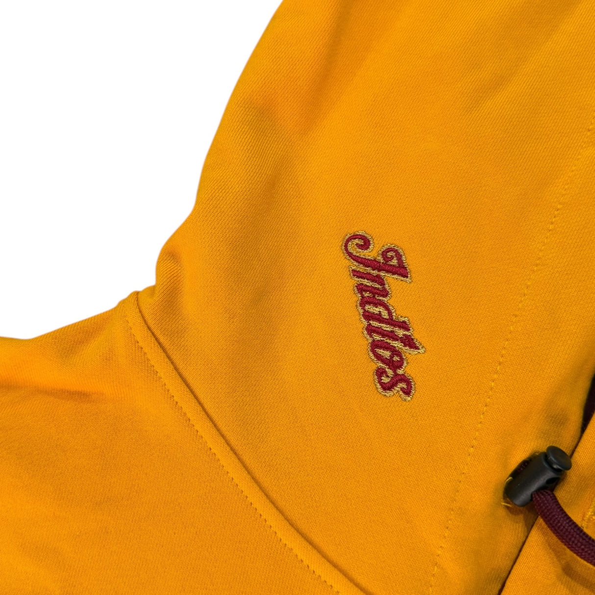 INDIOS X DLAB OVERSIZED HOODIE RETRO LOGO (YELLOW)