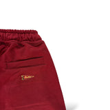 INDIOS X DLAB French Terry Oversized Shorts (Burgundy)