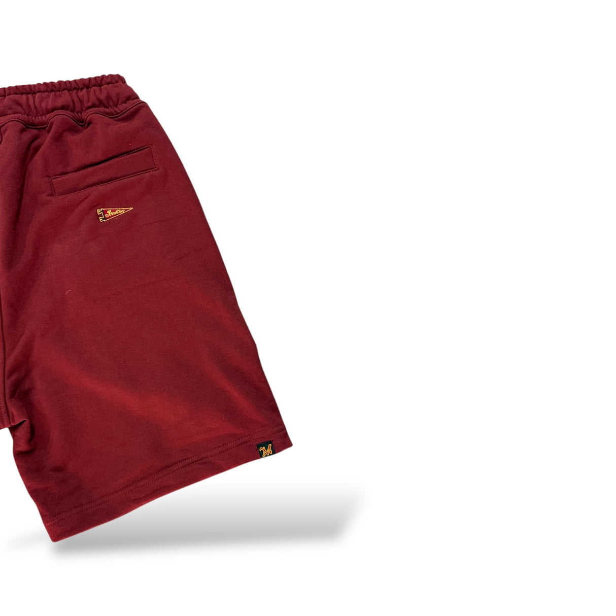 INDIOS X DLAB French Terry Oversized Shorts (Burgundy)