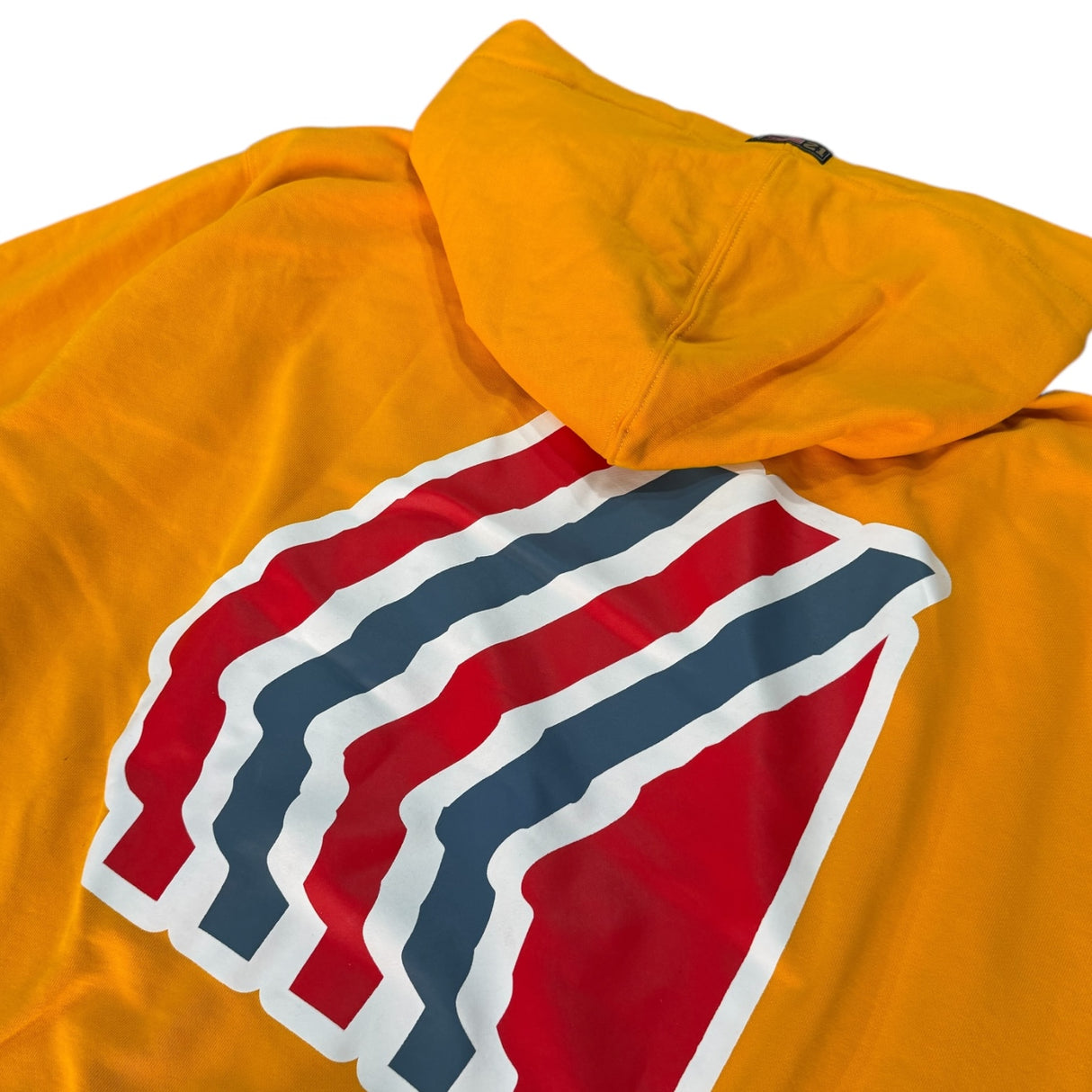 INDIOS X DLAB OVERSIZED HOODIE RETRO LOGO (YELLOW)