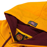 INDIOS X DLAB OVERSIZED HOODIE RETRO LOGO (YELLOW)