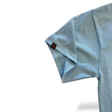 INDIOS x DLAB Heavyweight Oversized Boxy Fit Embossed M Tee (Powder Blue)