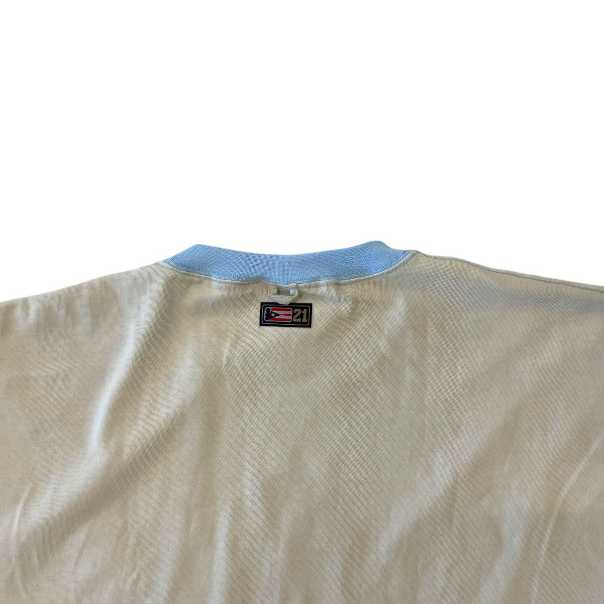 INDIOS x DLAB Heavyweight Oversized Boxy Fit Embossed M Tee (Beige)