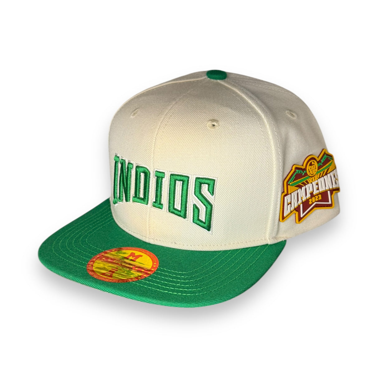INDIOS DE MAYAGÜEZ x DLAB CREAM/GREEN EDITION SNAPBACK