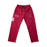 INDIOS X DLAB French Terry Jogger Pants (Burgundy)