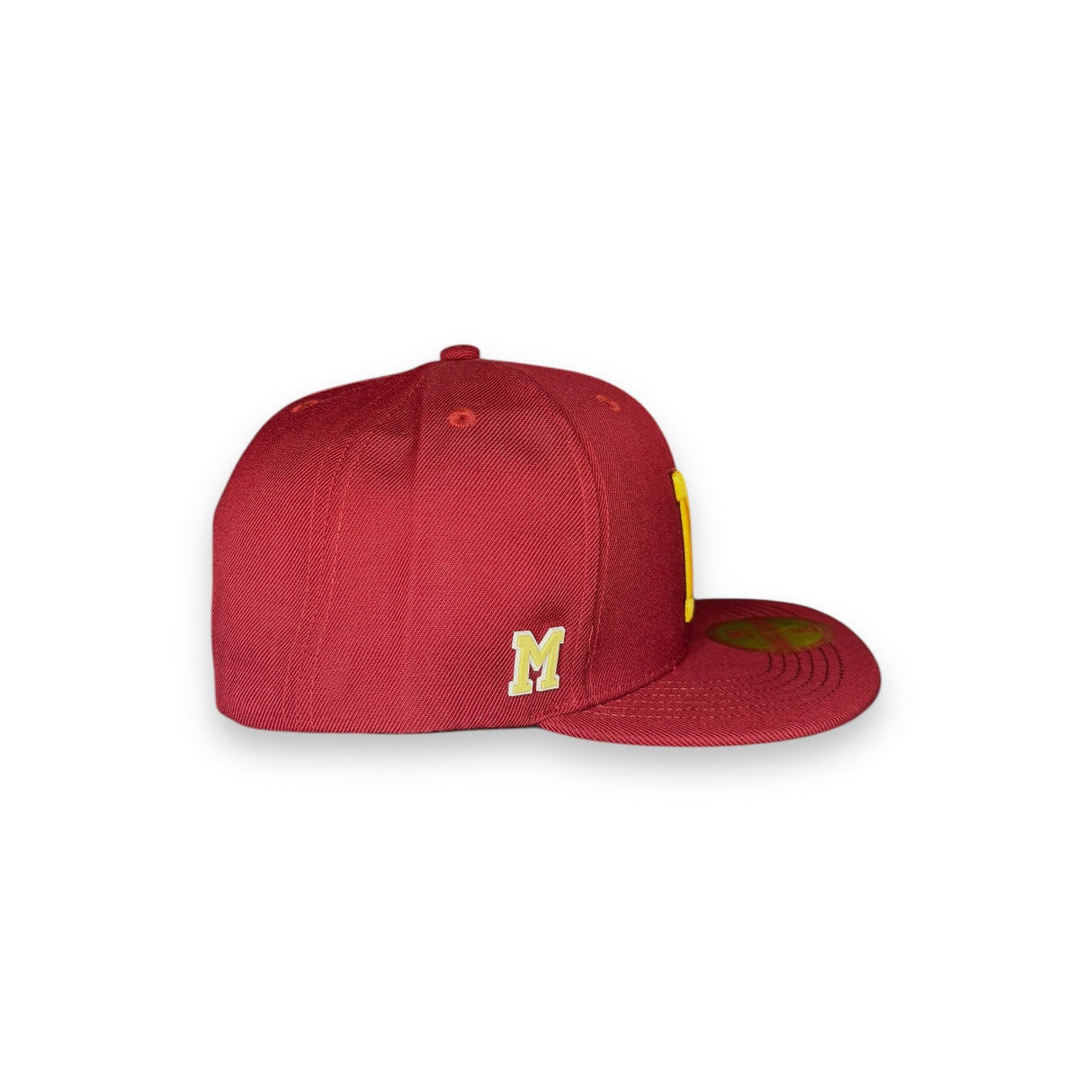 INDIOS DE MAYAGÜEZ x DLAB BURGUNDY SNAPBACK YELLOW M