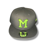 INDIOS x NEW ERA 9FIFTY DARK GREY/GREEN SE Snapback