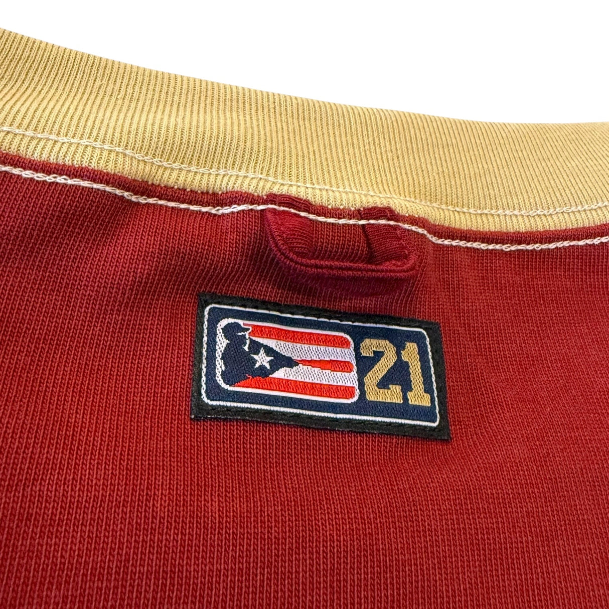 INDIOS x DLAB Heavyweight Oversized Boxy Fit Embossed M Tee (Burgundy)