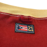 INDIOS x DLAB Heavyweight Oversized Boxy Fit Embossed M Tee (Burgundy)