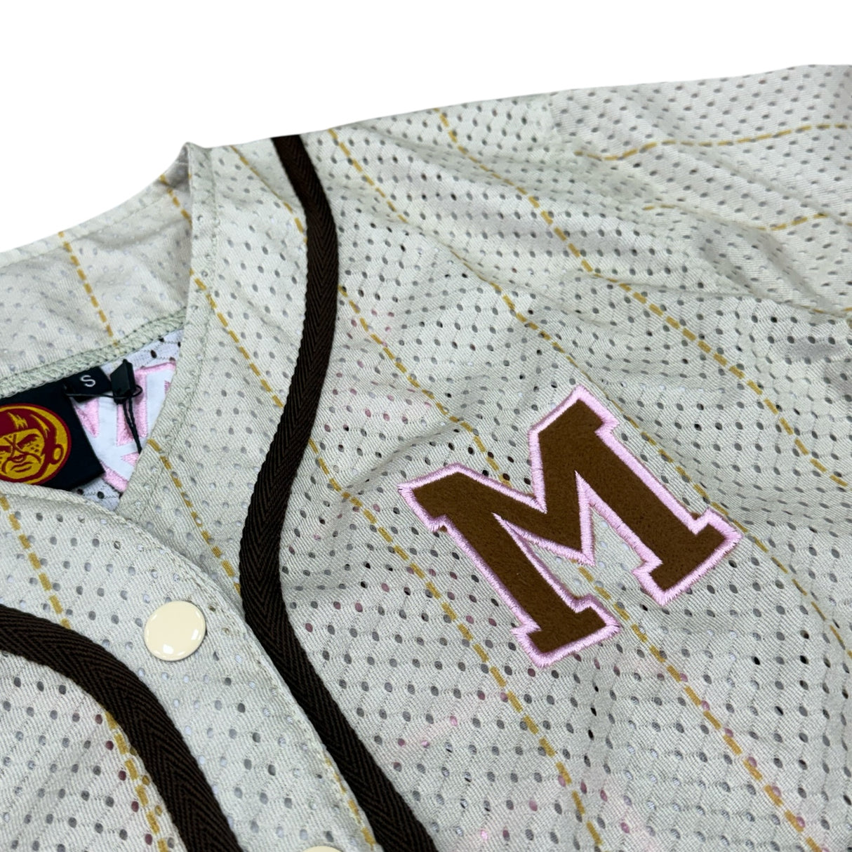 INDIOS x DLAB Women’s SE Cream Crop Top 20th Championship Mesh Jersey