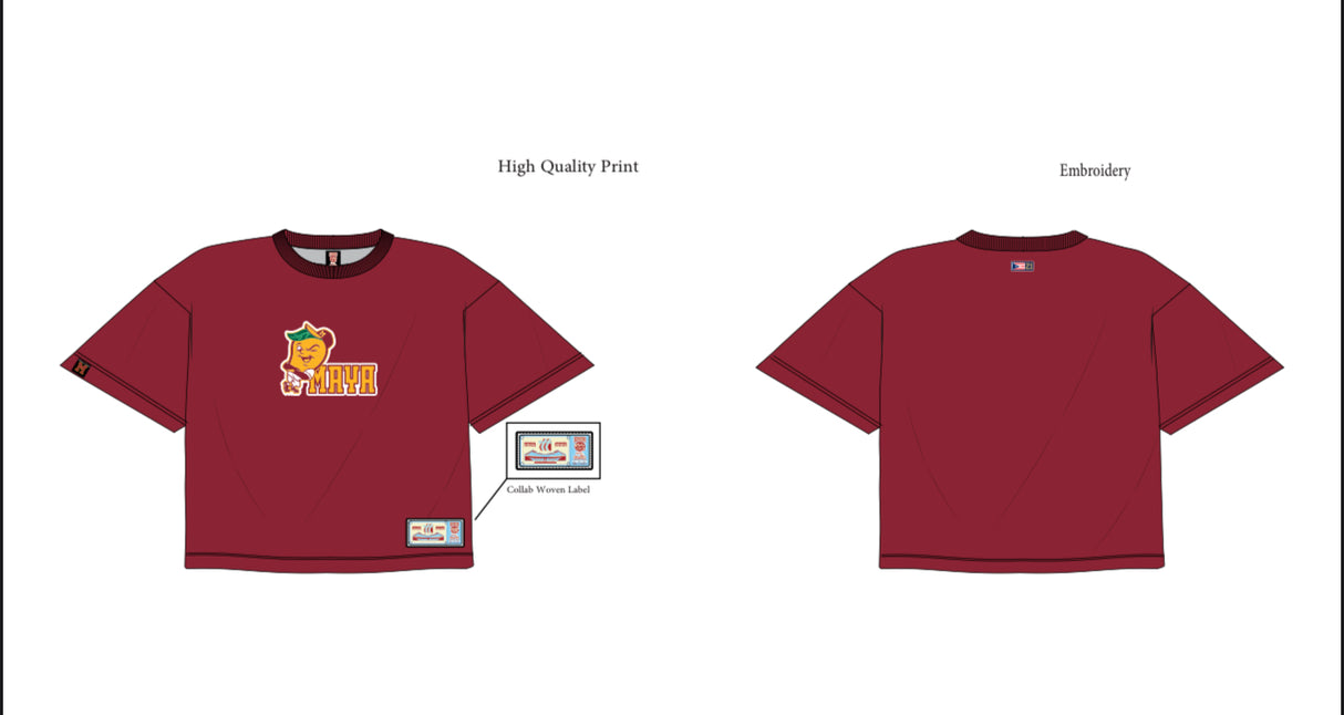 INDIOS X DLAB Oversize Women's Crop top