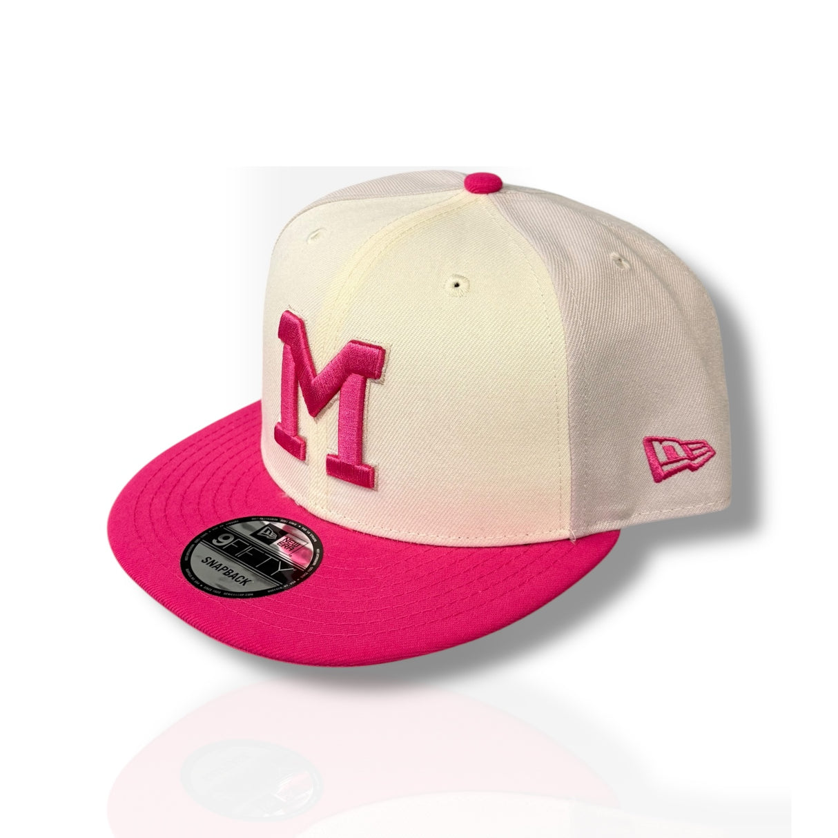 INDIOS x NEW ERA 9FIFTY FUSCIA/CREAM/GREY SE Snapback