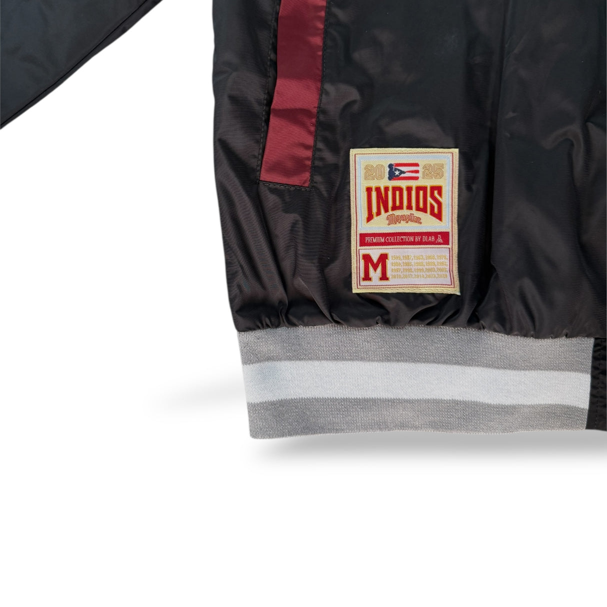 INDIS X DLAB CHAMPS BOMBER JACKET (BLACK)