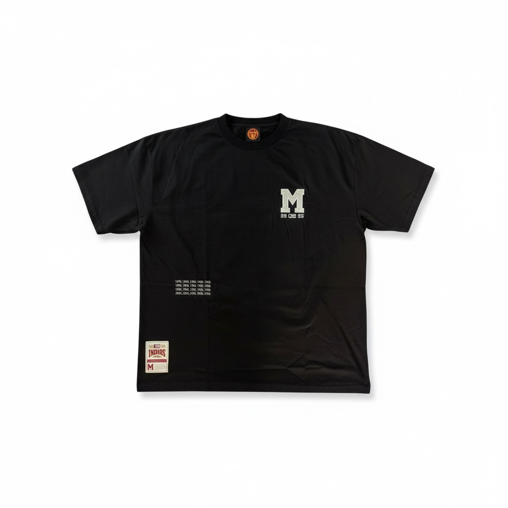 INDIOS x DLAB Loose Fit  "20th Championship MultiLogo" Black
