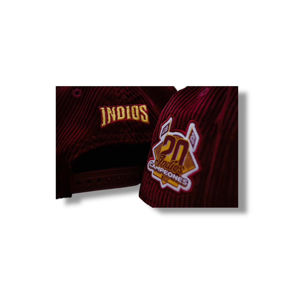 INDIOS x NEW ERA 9FIFTY SE Championship #20 La Tribu Corduroy Snapback